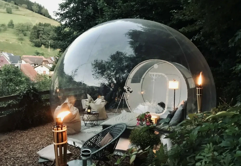 clear tent bubble