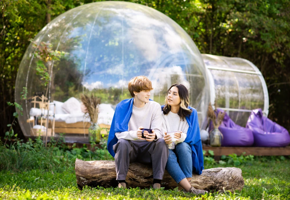 bubble tent stargaze